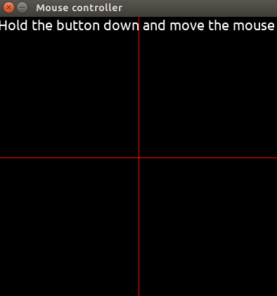 Interface to select the ranges of the entities in the simulation.